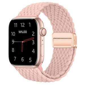 Waloo - Magnetic Braided Nylon Loop Band - 40/41/42mm - Li Pink